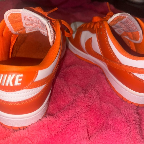 Nike Vibrant Orange and White Athletic Shoes - Picture 3 of 3